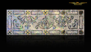 Роскошная дизайнерская отделка плиткой Luxurious design tile decoration LEAFLAT by FBINNOTECH Piastrelle in madreperla: un'alternativa unica per il tuo rivestimento перламутровая плитка для внутренней отделки"